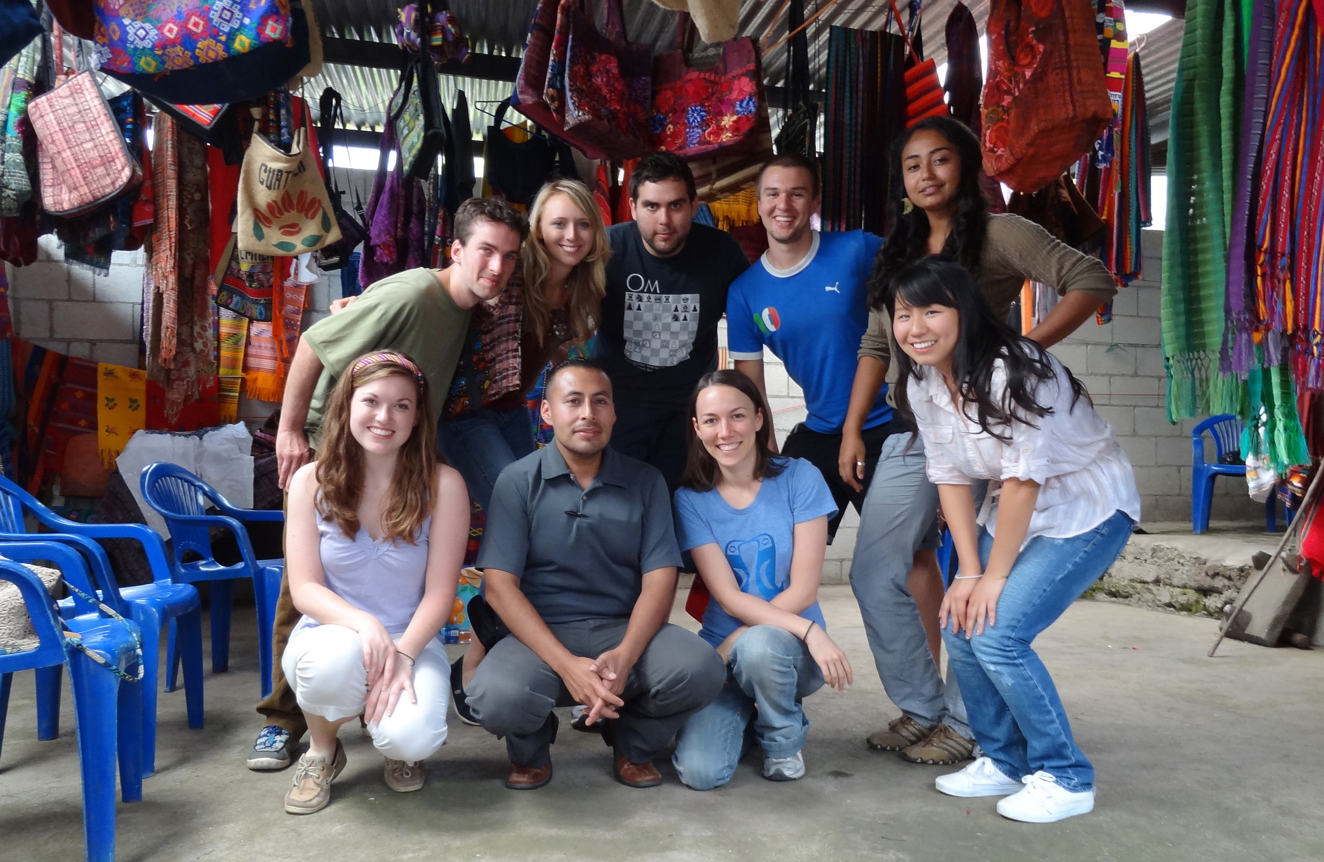 Prof. Urrieta and the Summer 2011 Study Abroad students
