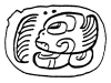 Kakaw glyph from Rio Azul cacao vessel