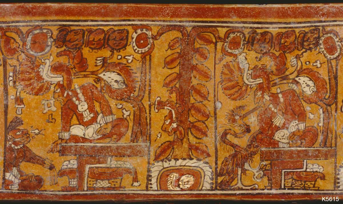 Kerr 5615 Cacao tree with Hun Hunapuh's Kerr 5615 Cacao tree with Hun Hunapuh's