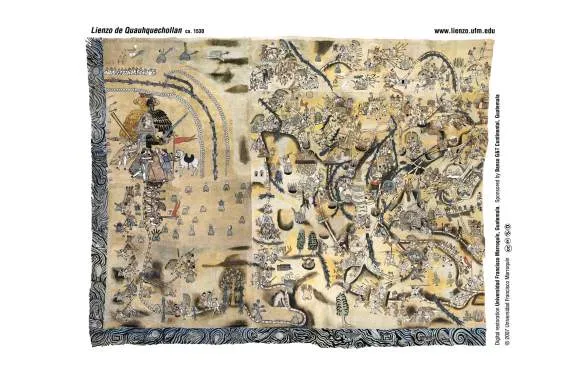 Lienzo Quauhquechollan Exhibition - The 2013 Maya Meetings Lienzo Quauhquechollan Exhibition - The 2013 Maya Meetings