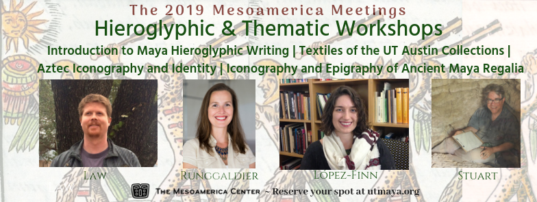 2019 Workshop Speakers and Topics