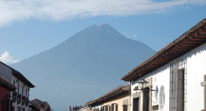 Mountain view of Antigua